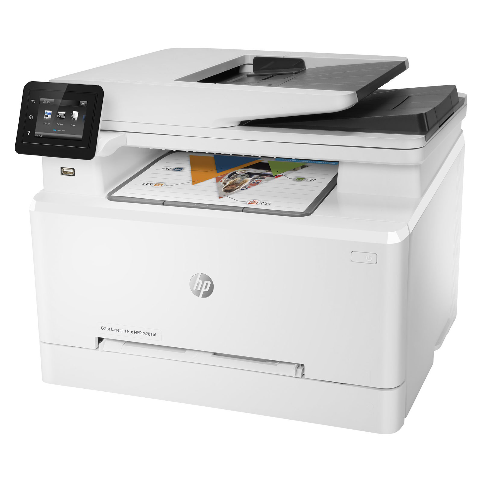 Imprimante Multifonction HP Color LaserJet Pro M281fdn (T6B81A)