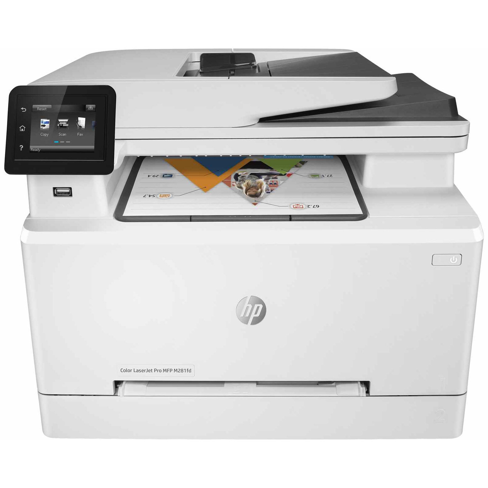 Imprimante Multifonction HP Color LaserJet Pro M281fdn (T6B81A)