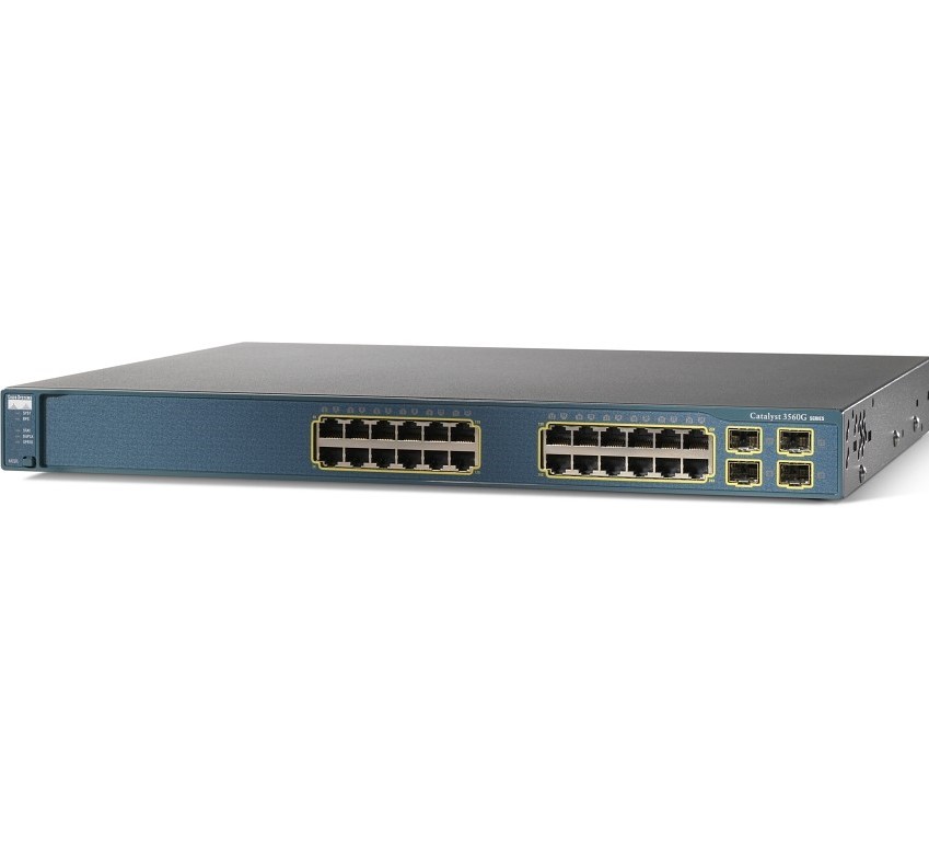 Cisco WS-C3560G-24TS-S Catalyst 3560G-24TS 24 Port Switch